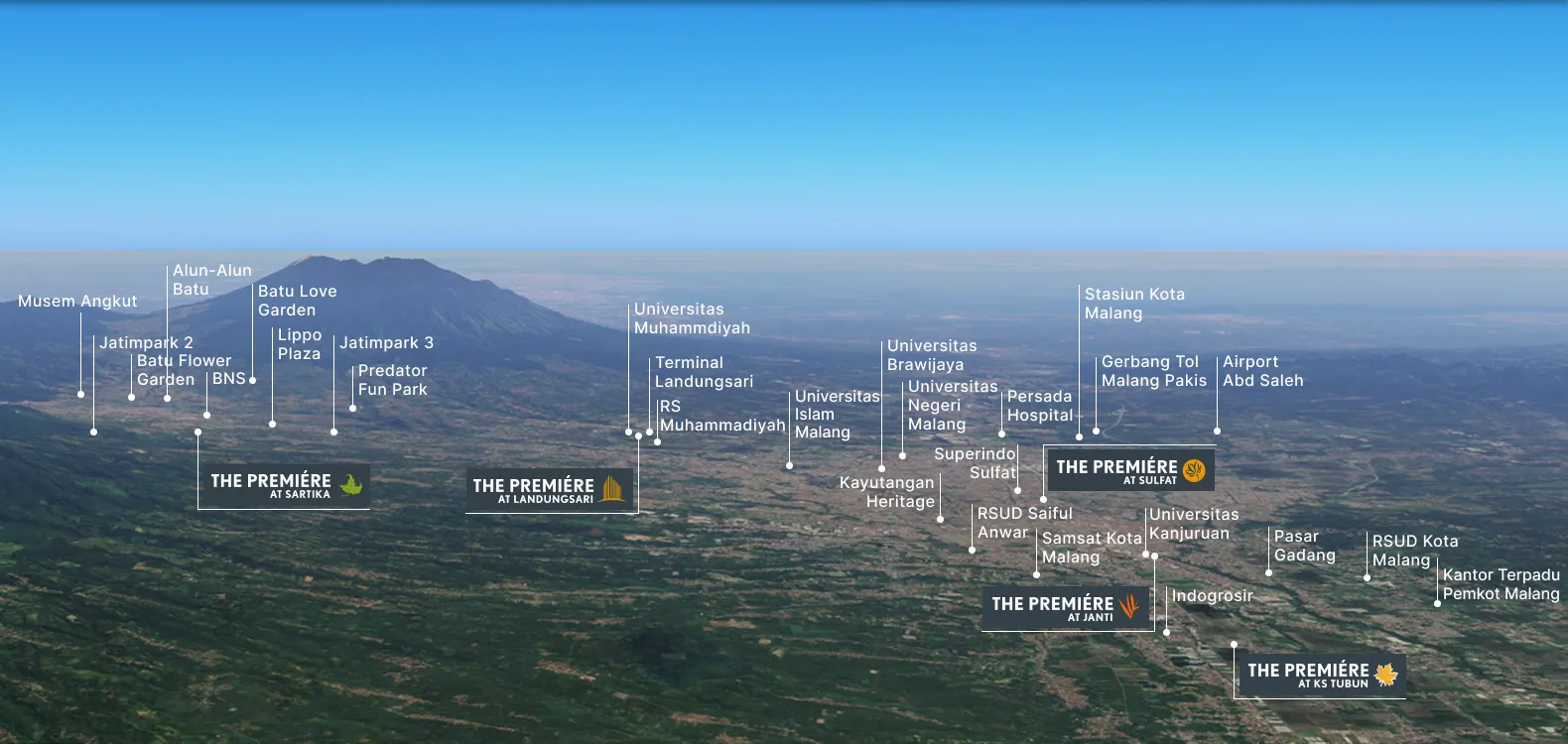 Map The Premiere Malang
