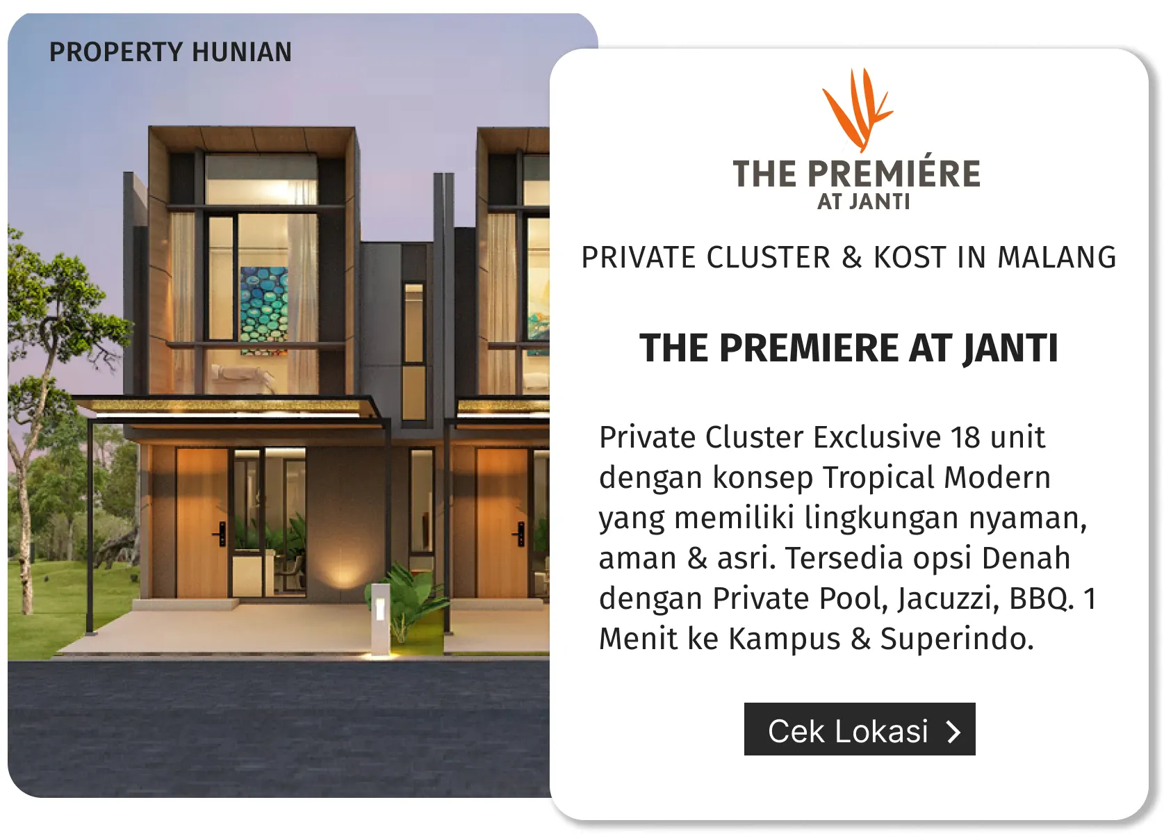 Properti Sultan Kota Malang